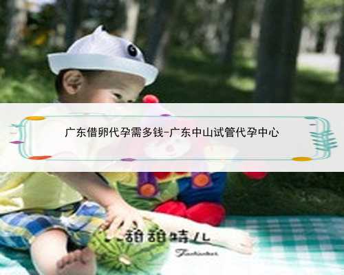 广东借卵代孕需多钱-广东中山试管代孕中心
